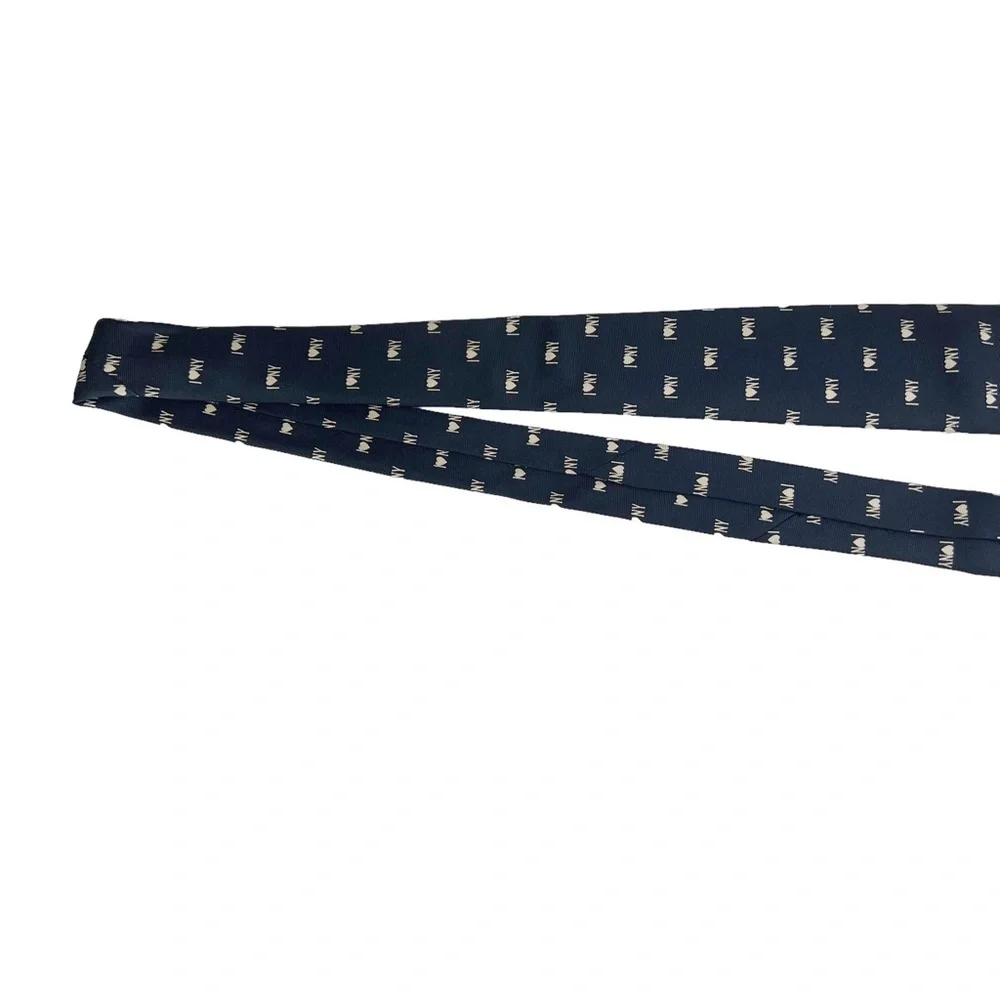 I Love NY Navy Blue Roberto Capucci Silk Men’s Necktie